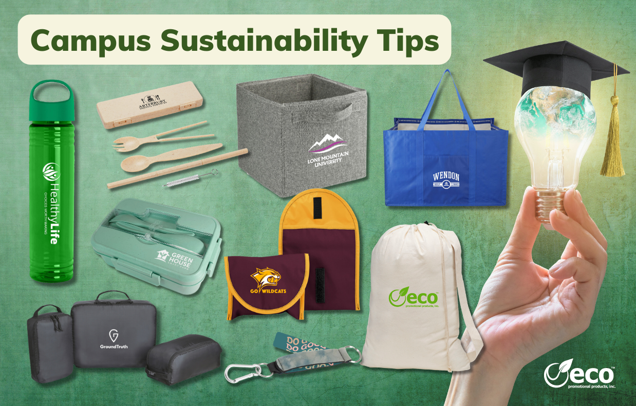 Promote Campus Sustainability With Eco-Responsible Branded Merchandise ...